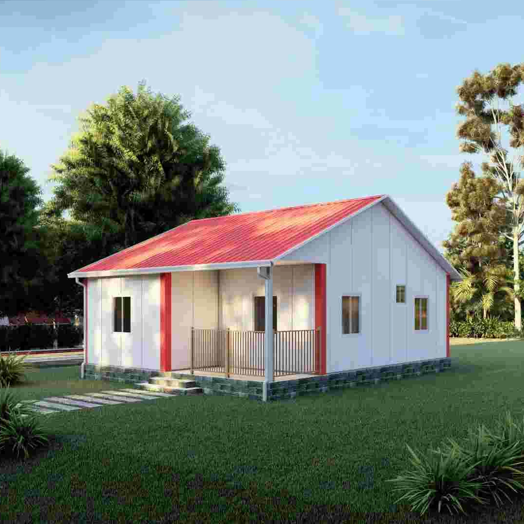Prefabbricata piccola casa moderna in vendita