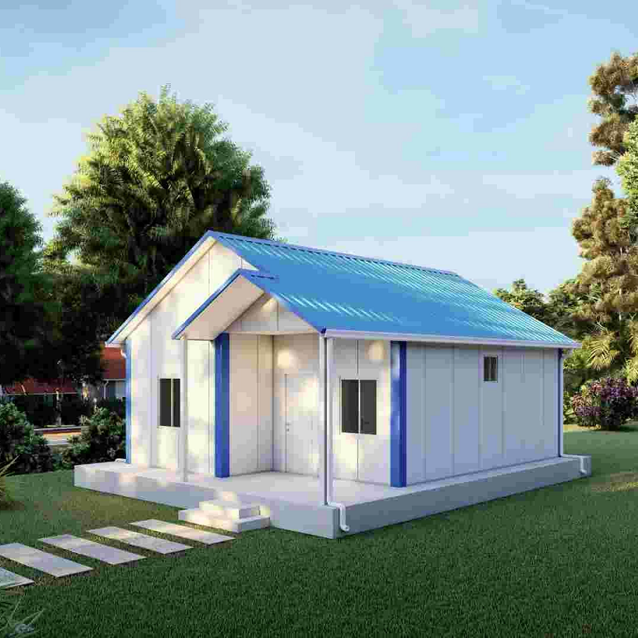 Custom Sandwich Panel Prefab House On Sale