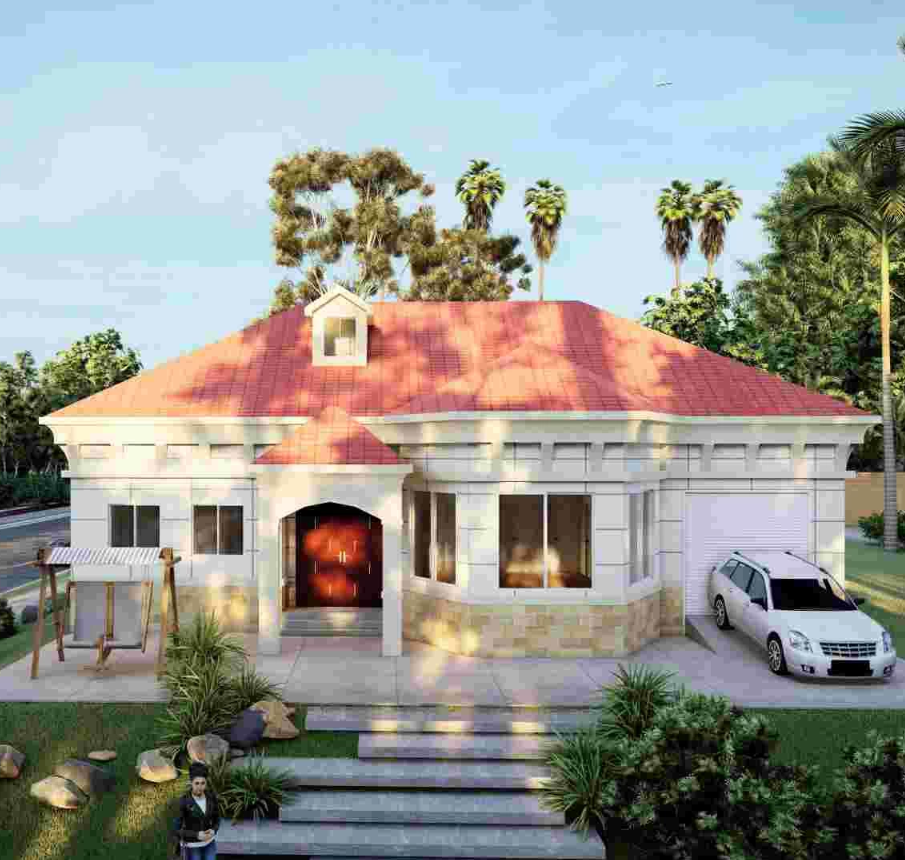 Prefab Villas المورد الفاخر الصين | المنازل المسبقة للهيكل الصلب منخفض التكلفة مع المرآب