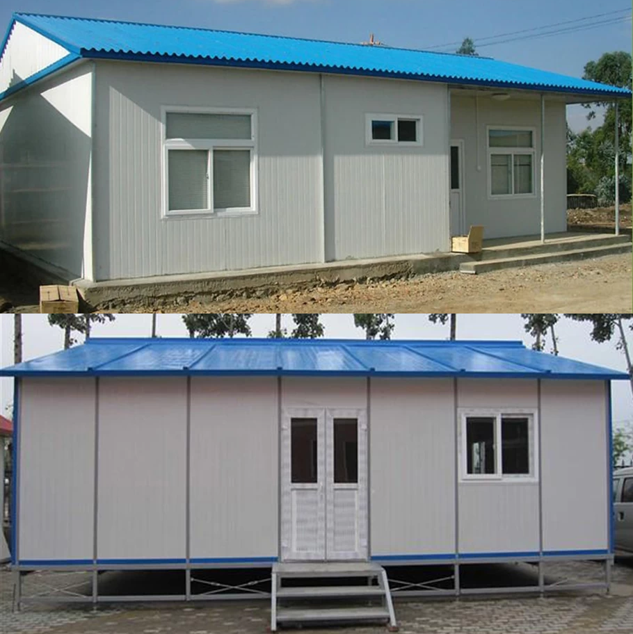 อาคารเหล็กสำเร็จรูปที่สร้างขึ้นราคาบ้านเล็ก ๆ ราคาบ้าน