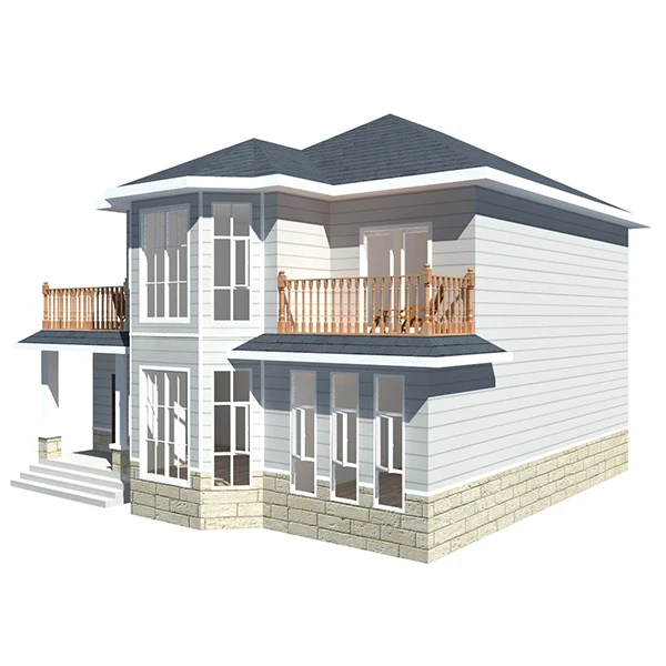 Provider di servizi di costruzione di case mobili | Villa di lusso (KLT-QB34) Belle ville in acciaio