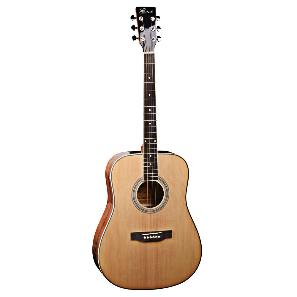 ZA-L416 Laminated Spruce Guitar Limited Edition Custom Guitar Natural Color