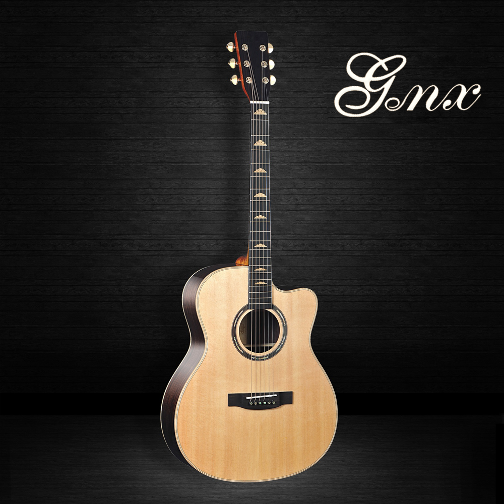 Rosewood of Wholesale 41 Inches 6 Strings Handmade Professional Acoustic Guitar Factory