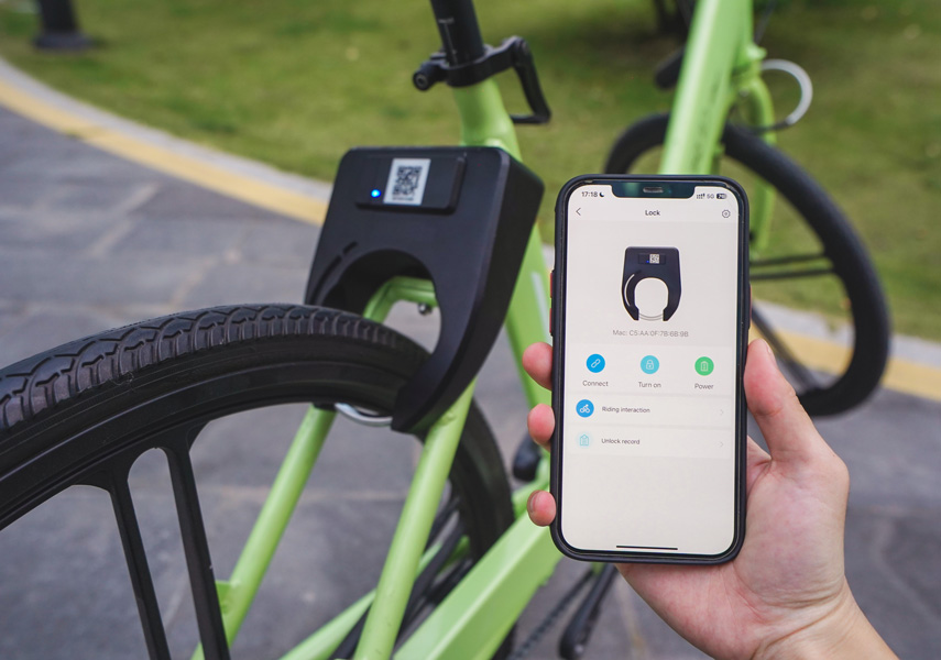 bluetooth bike lock