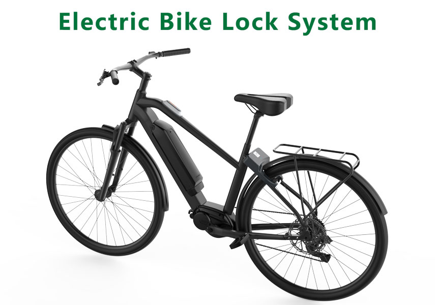 electric bike lock system