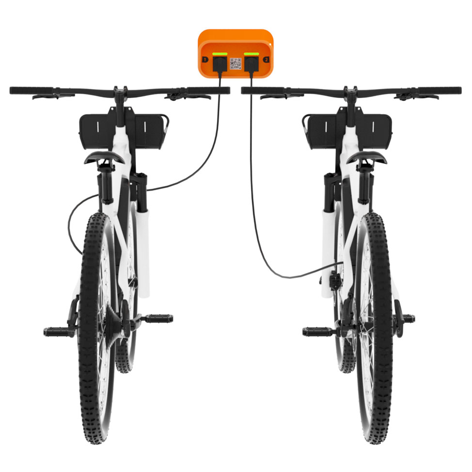 Oplaadpunt voor elektrische fietsen
