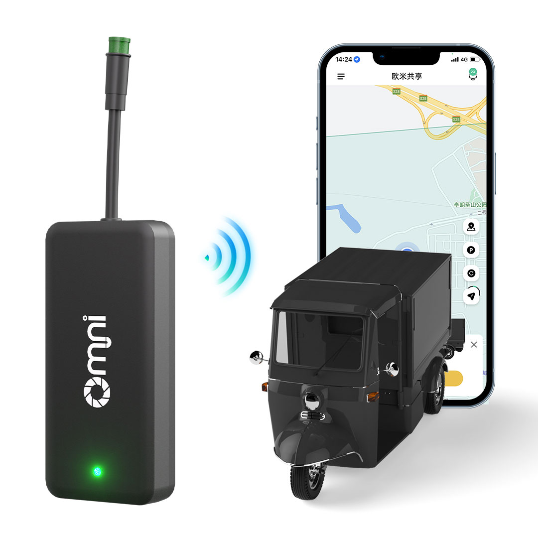 Auto Unlock Lock GPS Location Tracker for Electric Cargo Bikes