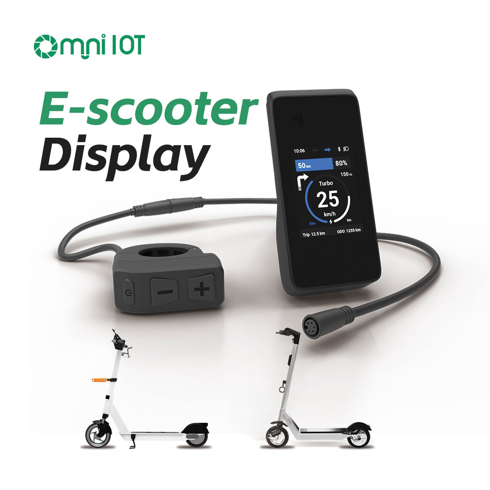 OMNI Электрический дисплей скутеров с системой отслеживания GPS