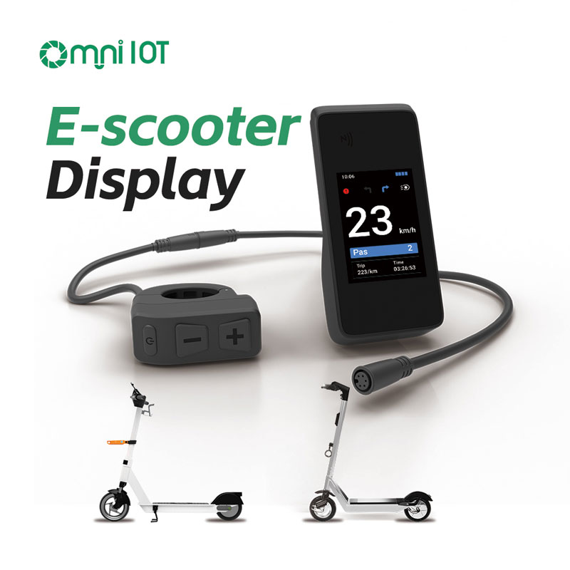 OMNI Electric Scooter Display with GPS Tracking System