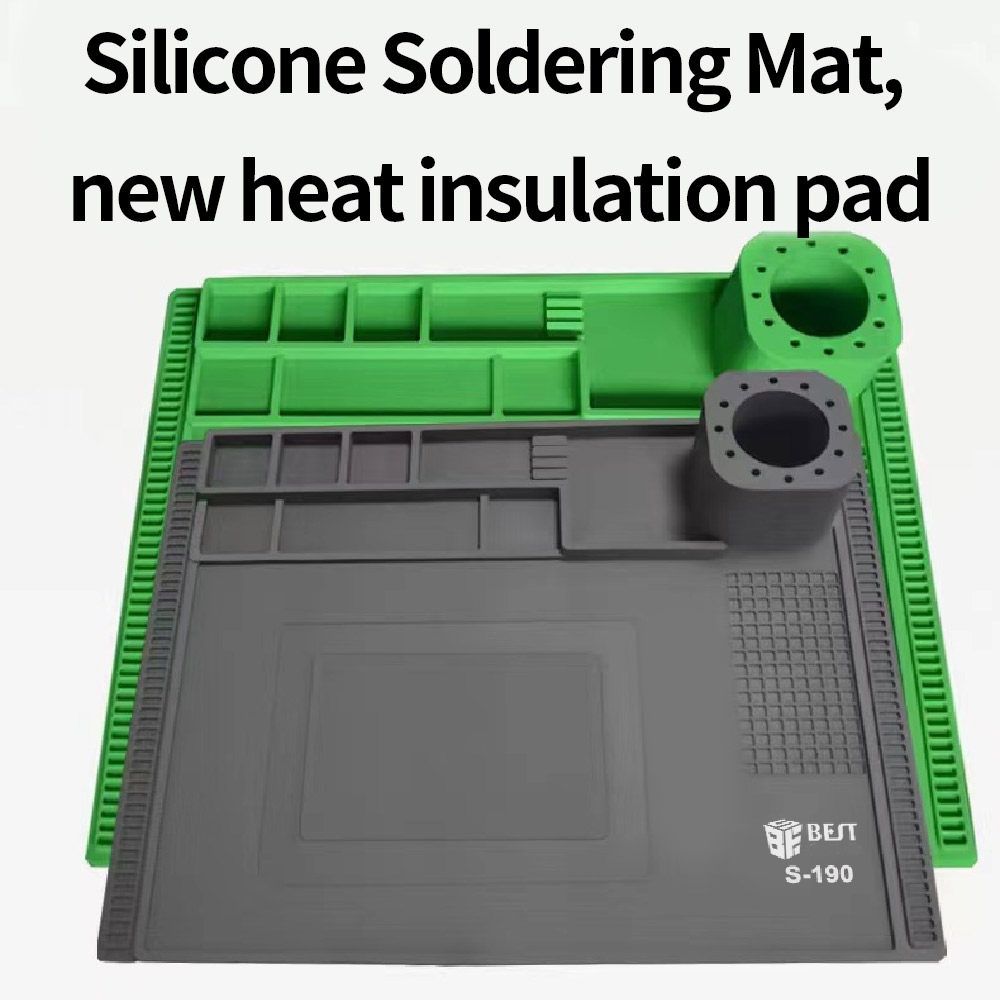 Силиконовый коврик для пайки нового дизайна, коврик для пайки изоляции, лучший инструмент S-190