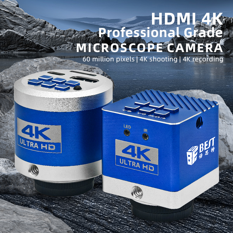Microscope Camera China Factory, HDMI 4K Microscope Camera Manufacturer Distributeur, BST-4K