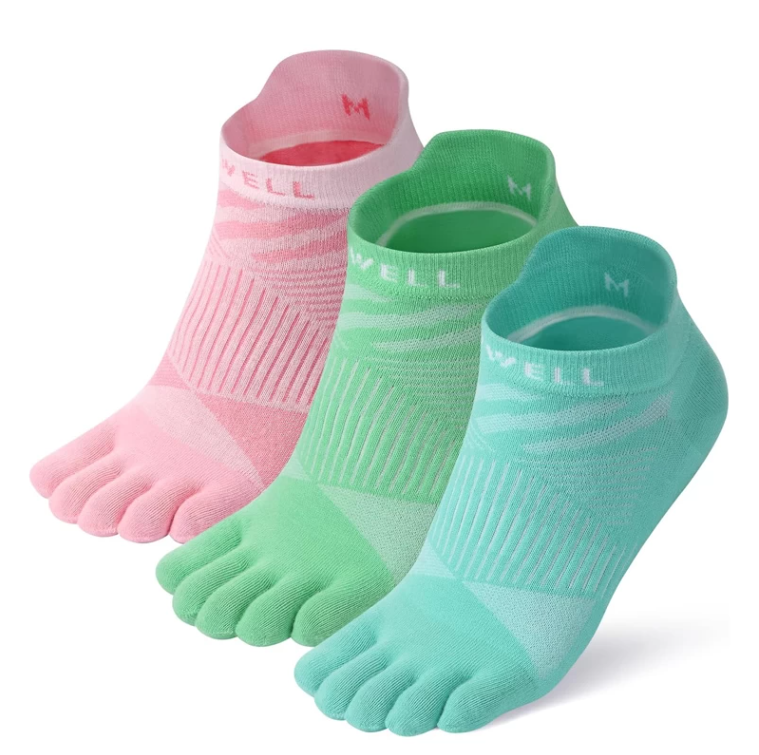 Low price custom toe socks manufacturer China