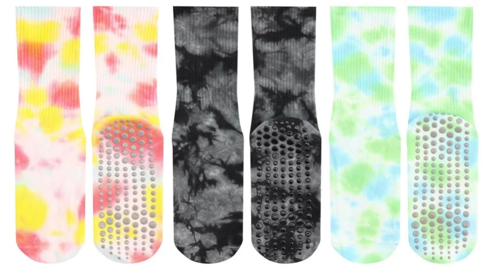 Инновационные нескользящие носки для йоги Tie-Dye набирают популярность на оптовых рынках