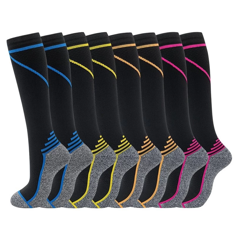 Chaussettes de compression hautes en gros en provenance de Chine : améliorer la santé et la mobilité
