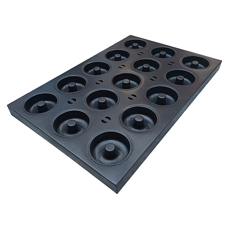 Commercial 15-mold Donut Baking Tray Pan