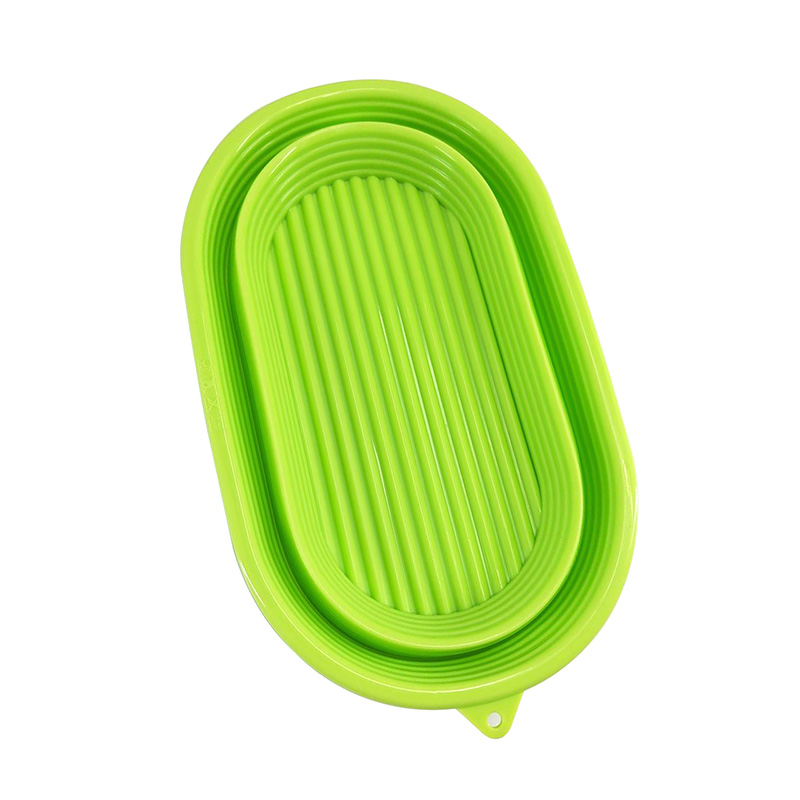 10 inch Oval Silicone Banneton Bread Proofing Basket