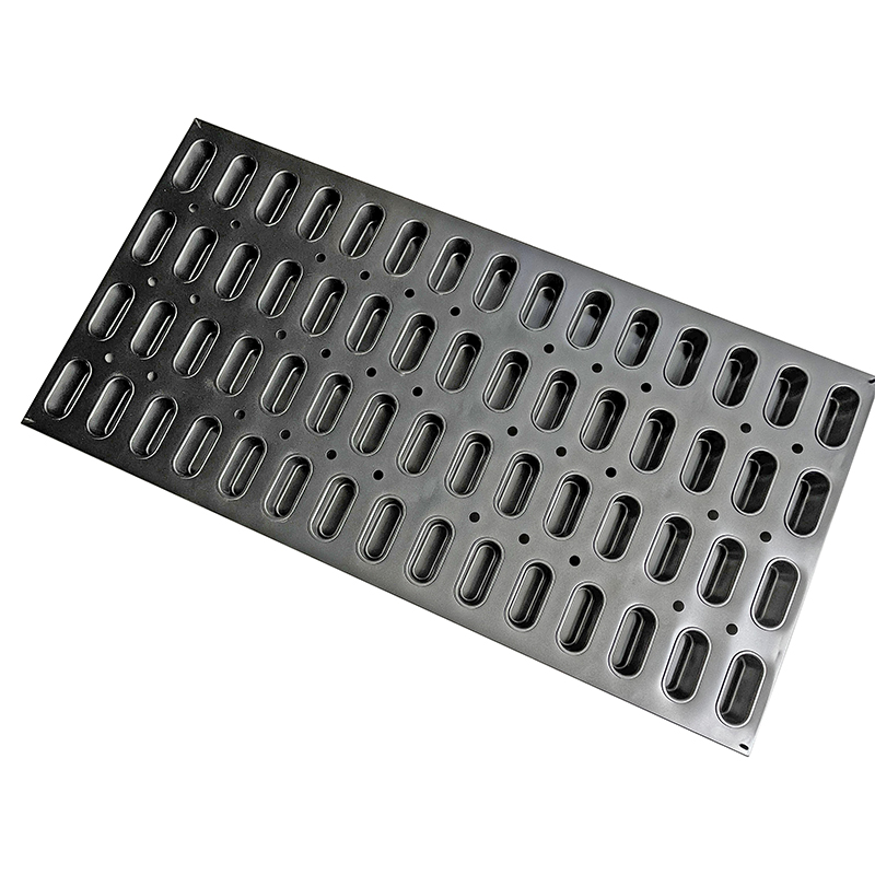 60 moldes ovales en bandeja de horno de magdalenas de muffins comerciales