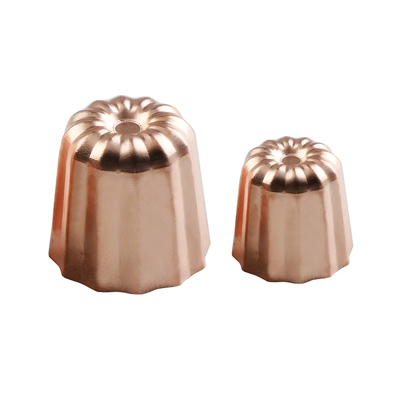 Rote Kupfer French Canele Backform