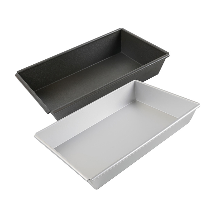 Bandeja para pizza rectangular estilo Detroit hecha a mano