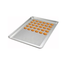 China Aluminium Perforated Cookies Baking Sheet Tray manufacturer