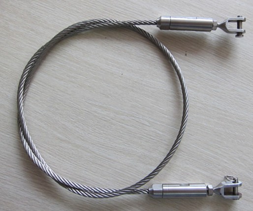 stainless steel cable and cable tensioner