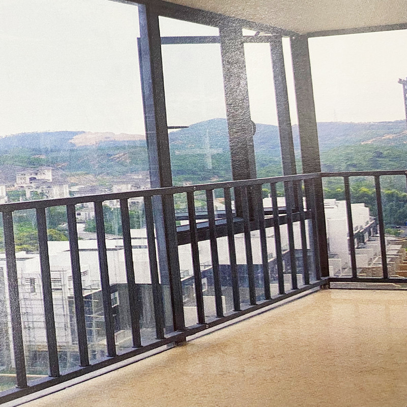 10 years guarantee anti rust zinc steel balcony guardrail