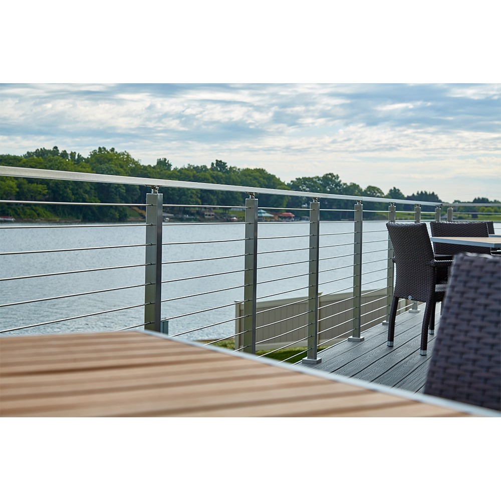 2022 Venta caliente de alta calidad de barra de cubierta de barra moderna bar barandilla de balcón