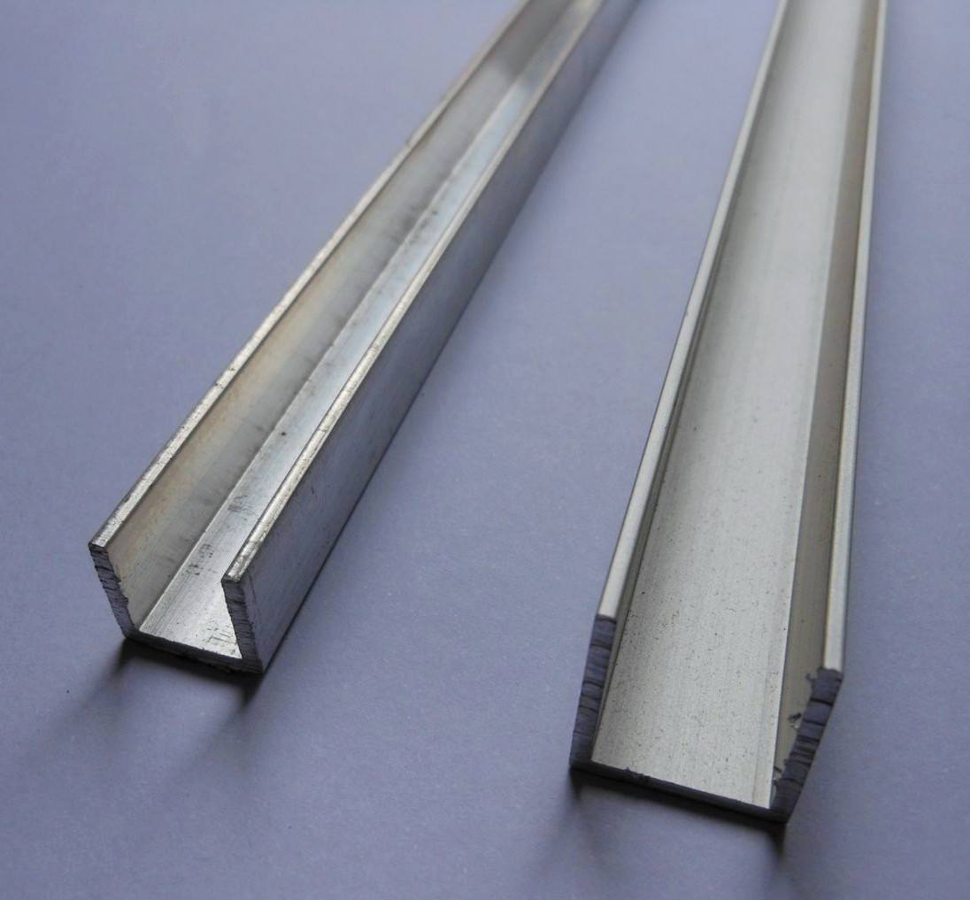 2mm thick 316 stainless steel sheet folded U channel