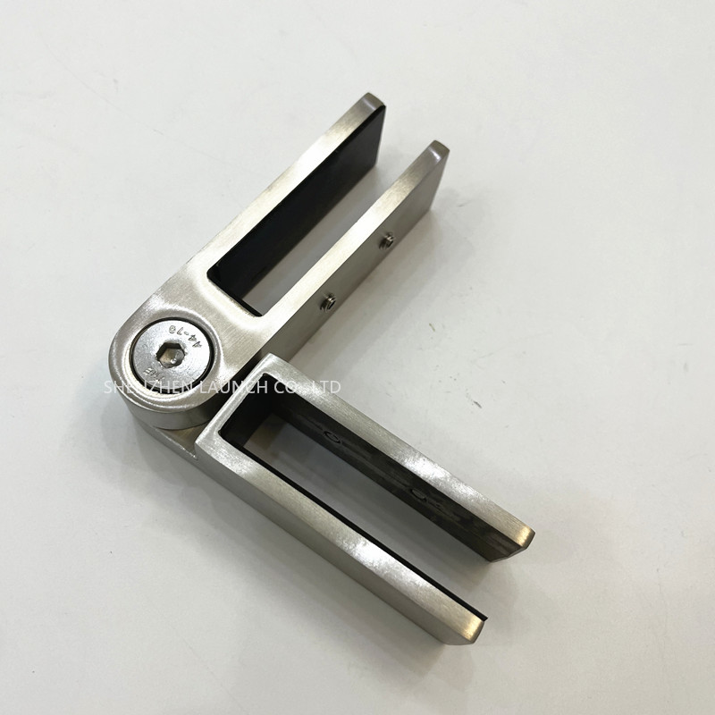316 stainless steel adjustable glass railing bracket glass to glass clamps