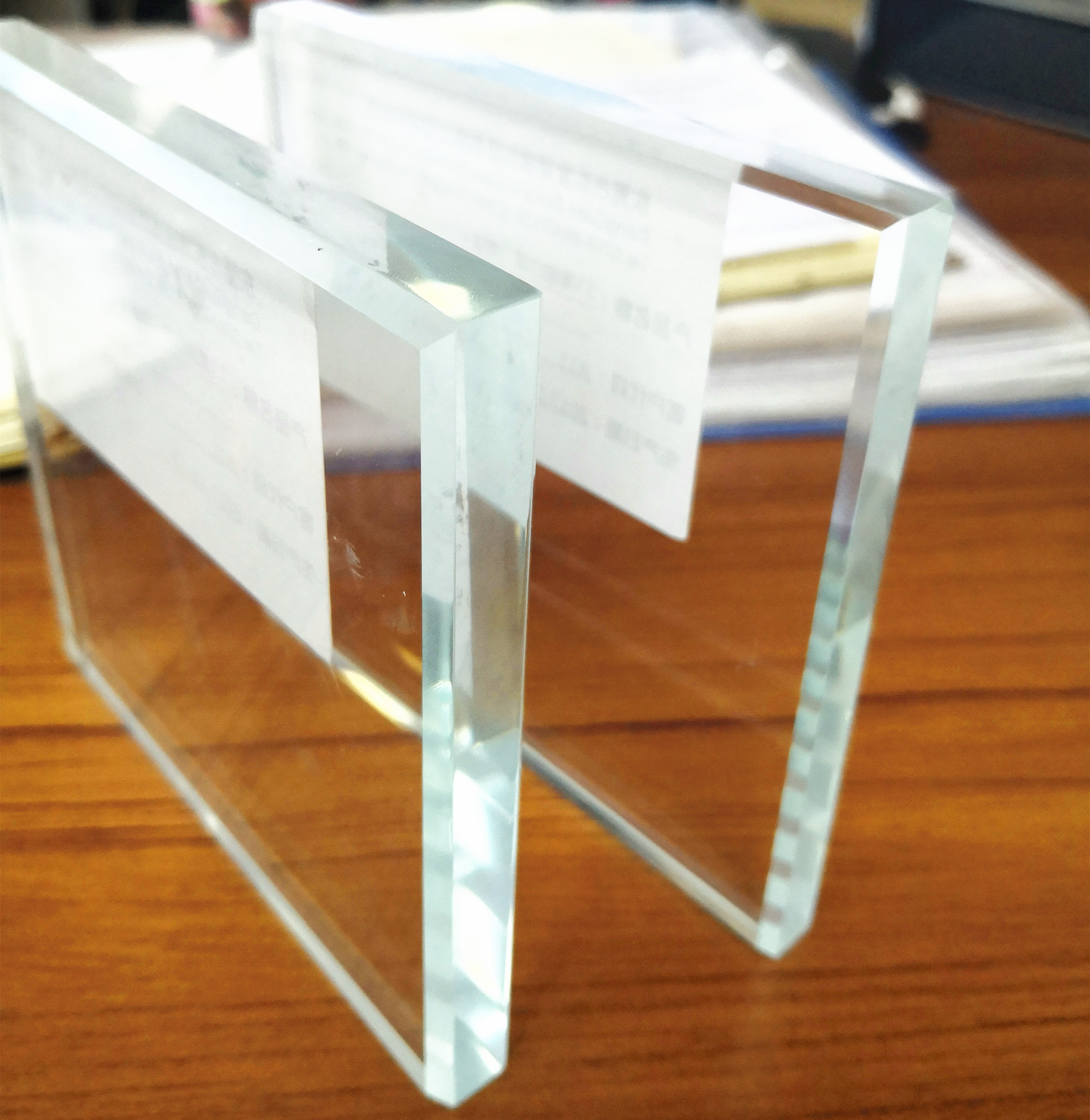 Ultra klares gehärtetes Glas mit 8-15 mm Dicke für Glasgeländer Glastüren und Fenster