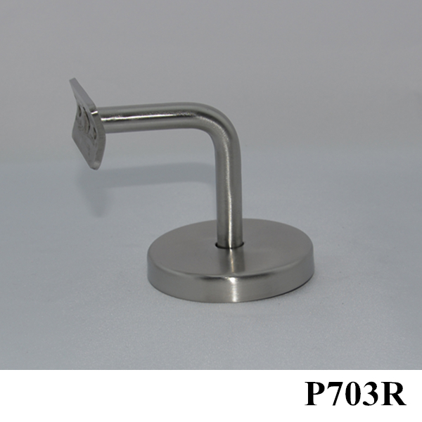 Casting wrought iron stainless steel staircase handrail bracket P703R