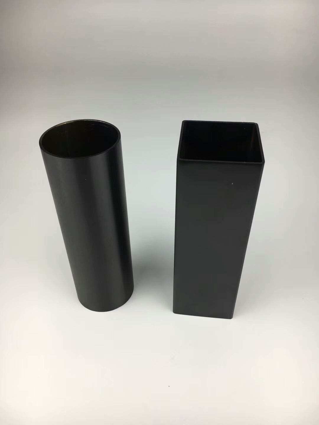 Tubo / tubo nero dell'acciaio inossidabile
