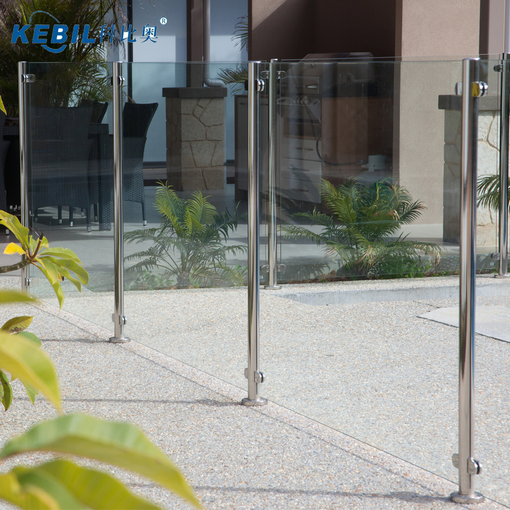China Manufacture Stainless Steel Glass Railing Designs