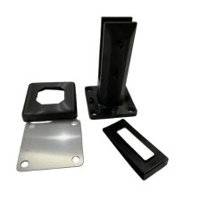 China Matte black glass spigot and glass clamp for frameless pool fencing manufacturer