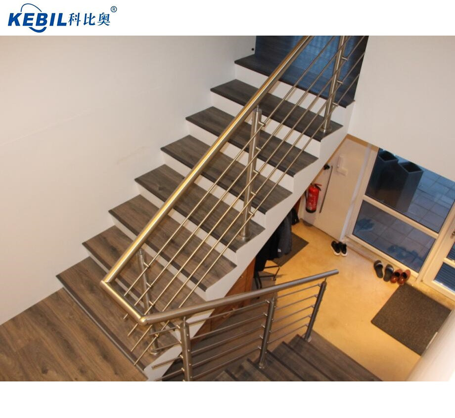 Factory Price Safety Balustrades & Handrails Tube Cross Bar Stainless Steel Stair Railing