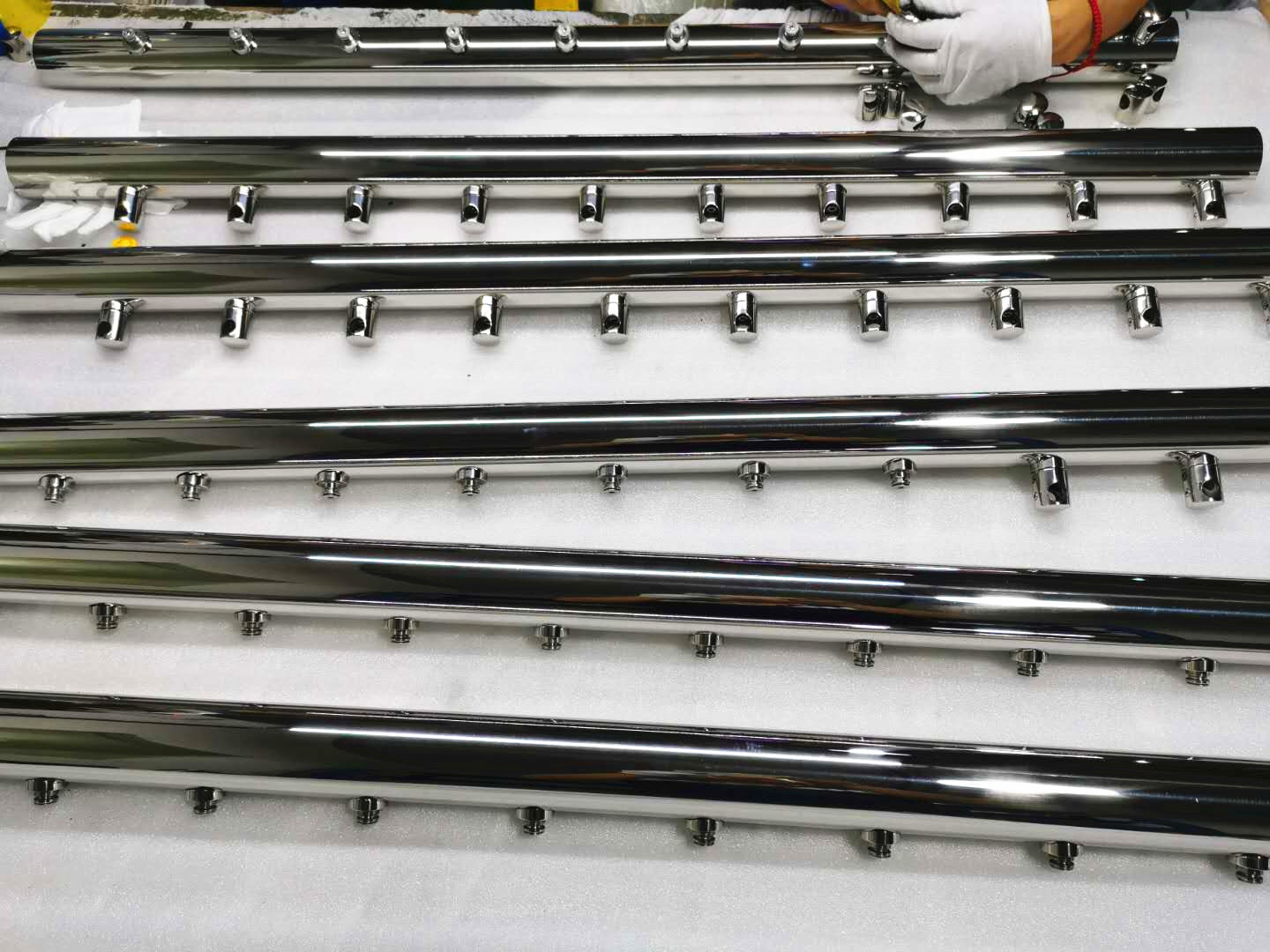 Σύστημα κιγκλιδωμάτων ράβδων από ανοξείδωτο χάλυβα 316 μοντέρνο σχεδιασμό