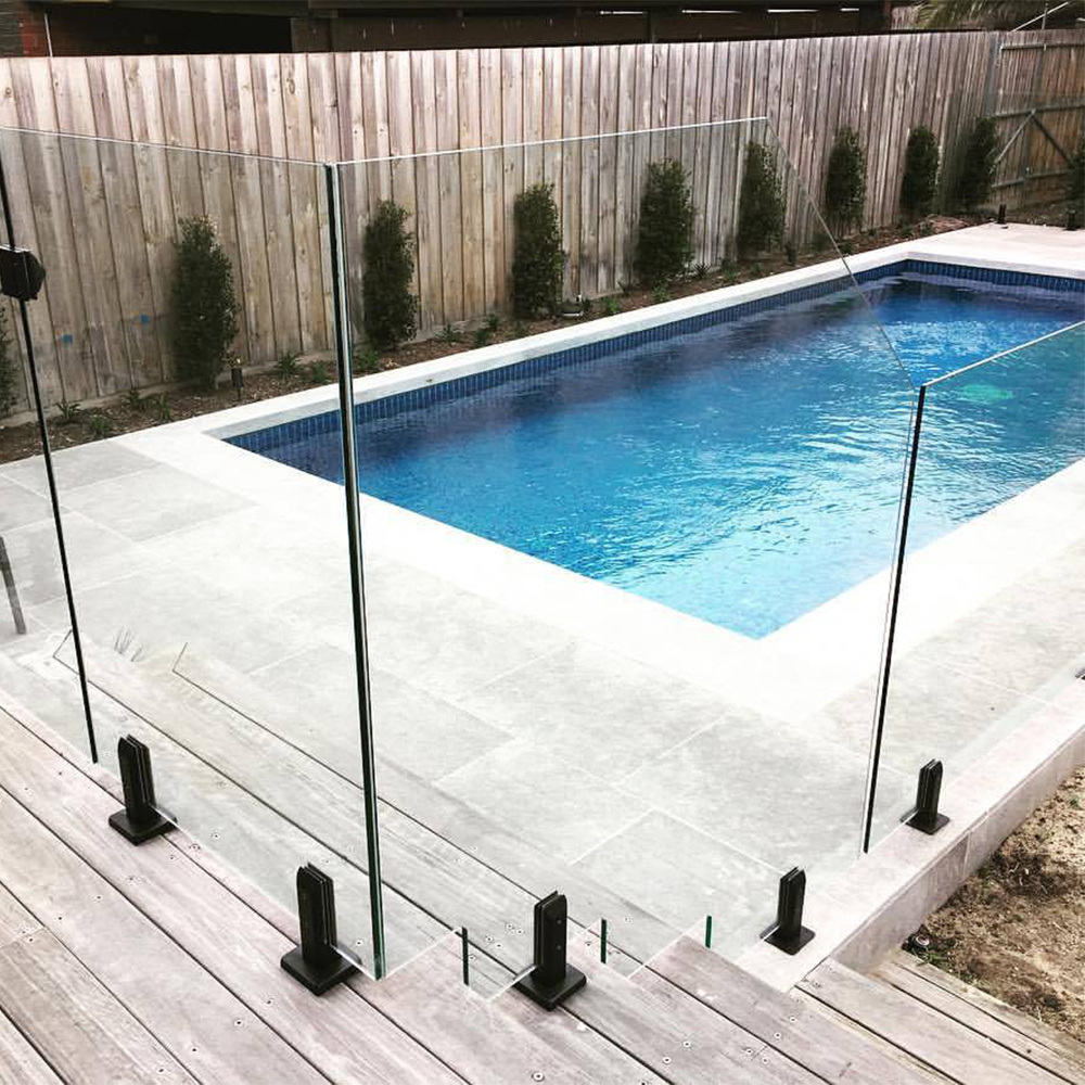 Railing Balustrade Glass Pool Fencing Frameless Spigot Adjustable Canada