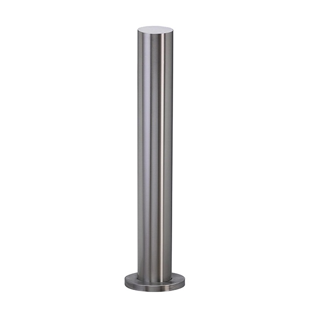 Round Safety Protection Metal Barrier Outdoor Street Stainless Steel Security Road Traffic Parking Bollard