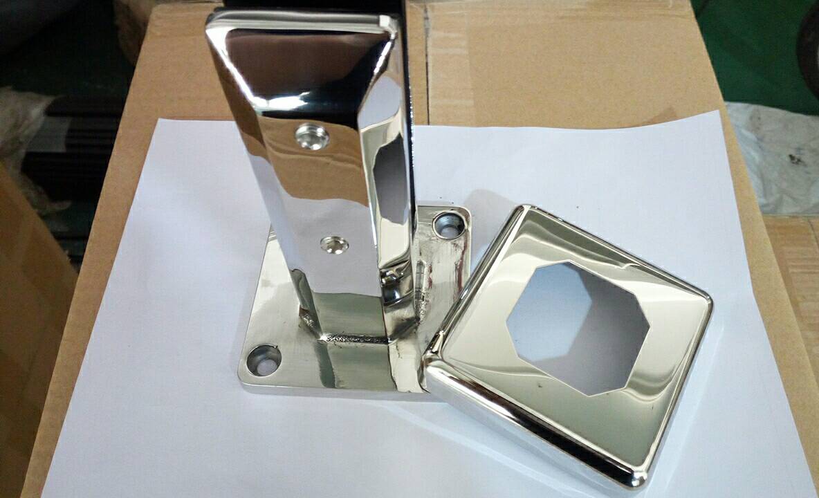 Espita de cristal del acero inoxidable 2205, mini poste de cristal, fabricante de balaustrada de cristal sin marco en China