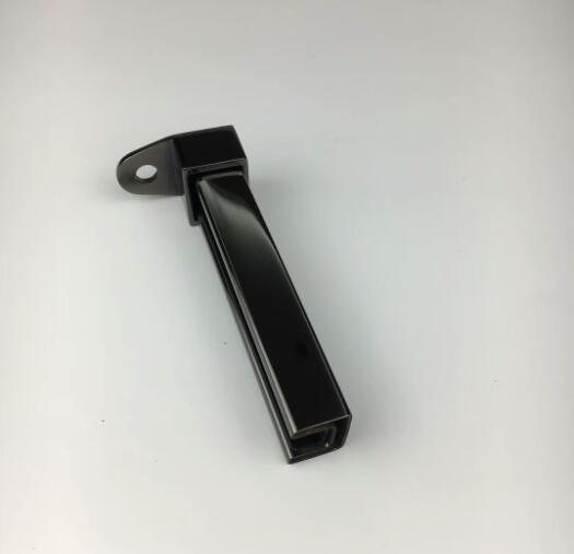 Stainless Steel Electroplated Black Finish Capping Rail for Glass Balustrade