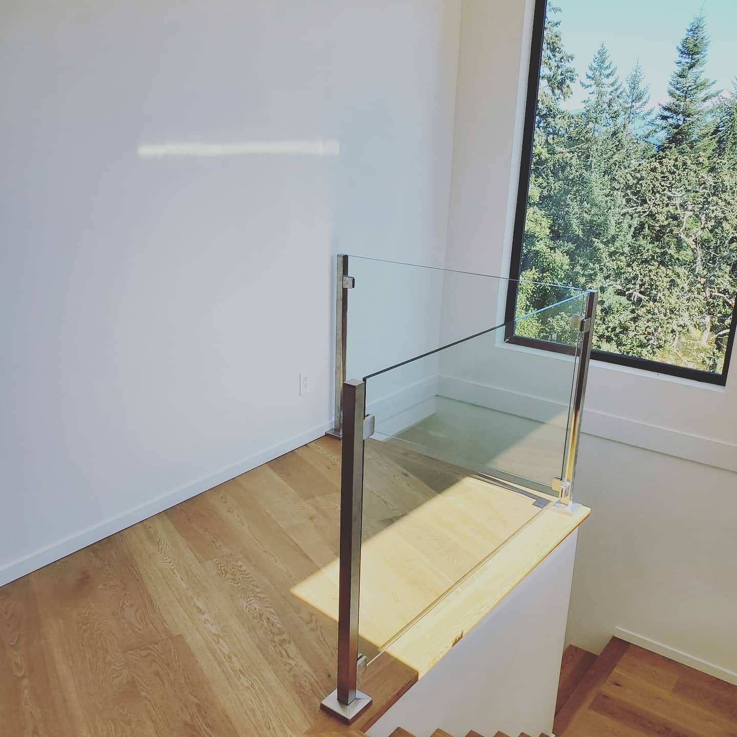 Poteau de balustrade en verre de balustrade d'escalier de balustrade de main courante d'acier inoxydable