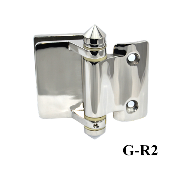 Aço inoxidável 316 vidro para dobradiça pós porta redonda G-R2