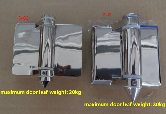 Stainless steel 316 heavy duty glass door spring loaded  hinges for high quanlity pool fence 30kg glass