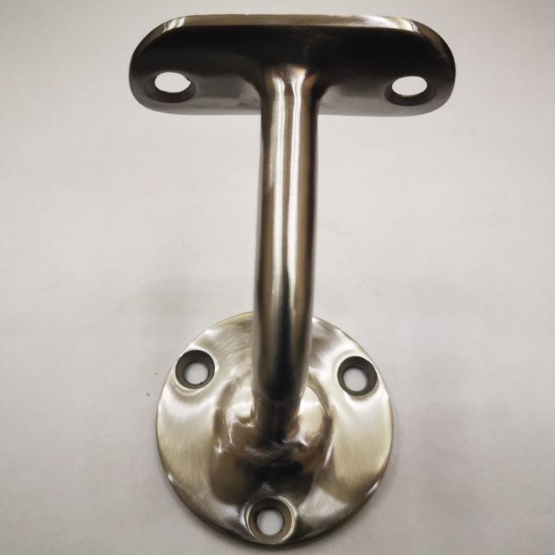Stainless steel die casting fixed wall mounted handrail brackets for square or round tube