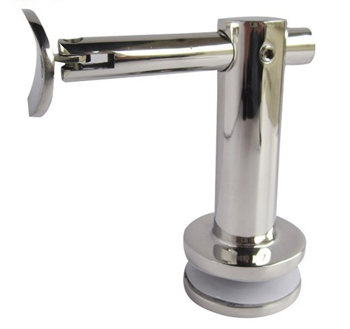 Top mounted exterior adjustable stainless steel handrail bracket from China supplier