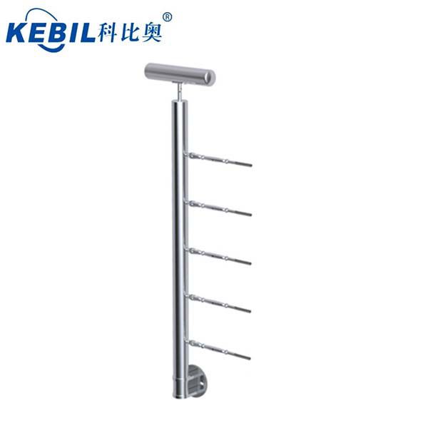 Top-ranked Stainless Steel Cable Railing Post For Deck/Stair/Balcony Cable/ Wire Rope Railing