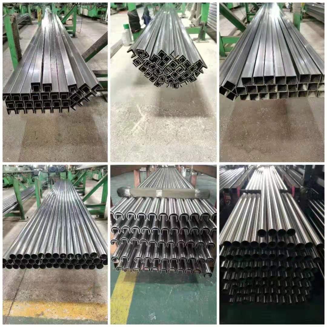 Various Types Stainless Steel Tube Pipe For Handrial Or Railing Balustrade Post