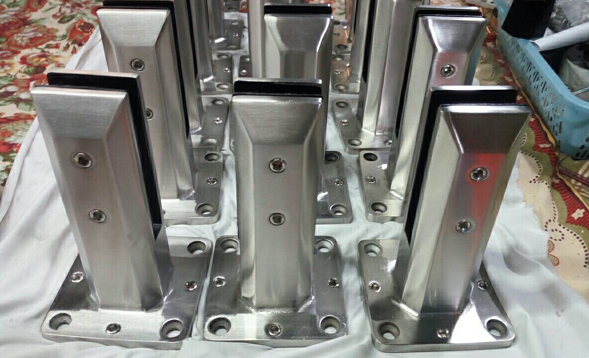adjustable balancing stainless steel spigot for frameless glass railing