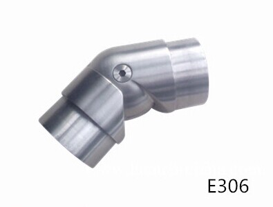 conector do tubo de aço inoxidável ajustável, E306