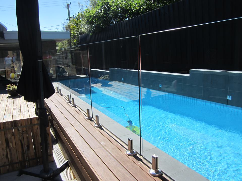szkło najwyższej jakości Australia basen ogrodzenia